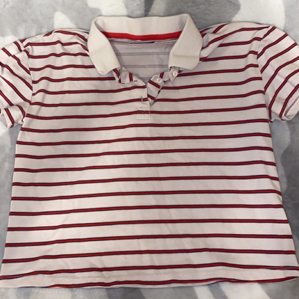 Urban outfitters striped collared shirt